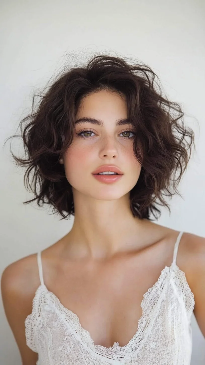 Effortlessly Chic: The Modern Bob with Natural Waves