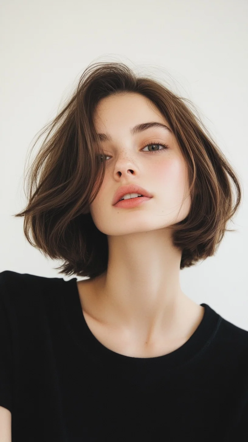 Effortlessly Chic: The Modern Bob with Soft Waves