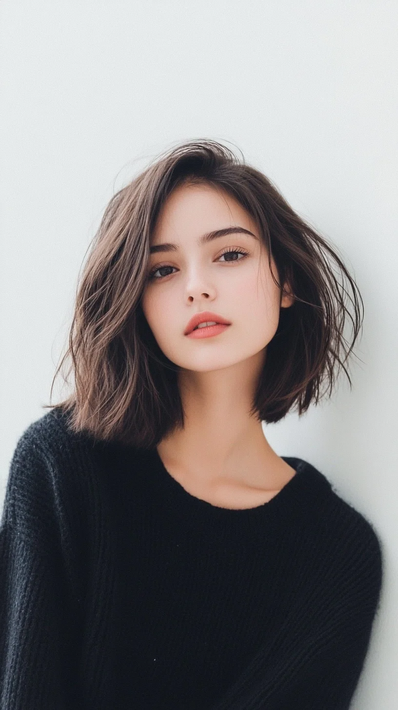 Effortlessly Chic: The Modern Messy Bob