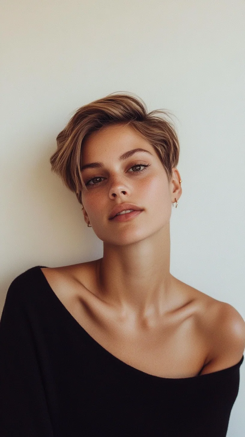 Effortlessly Chic: The Modern Pixie Cut