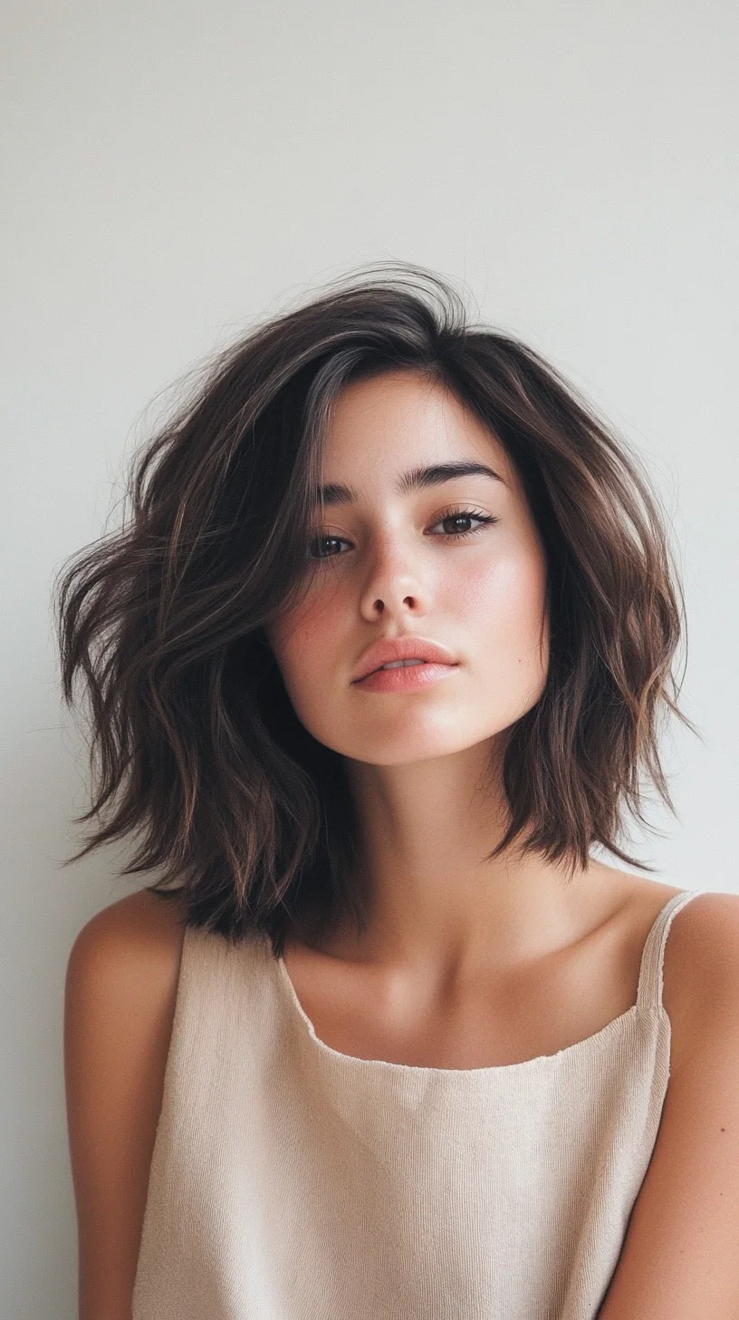 Effortlessly Chic: The Modern Shag Bob