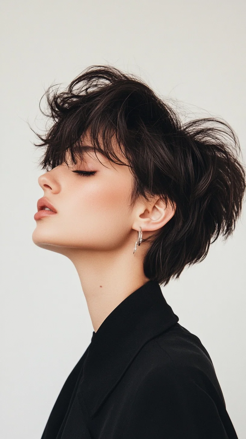 Effortlessly Chic: The Modern Shaggy Bob