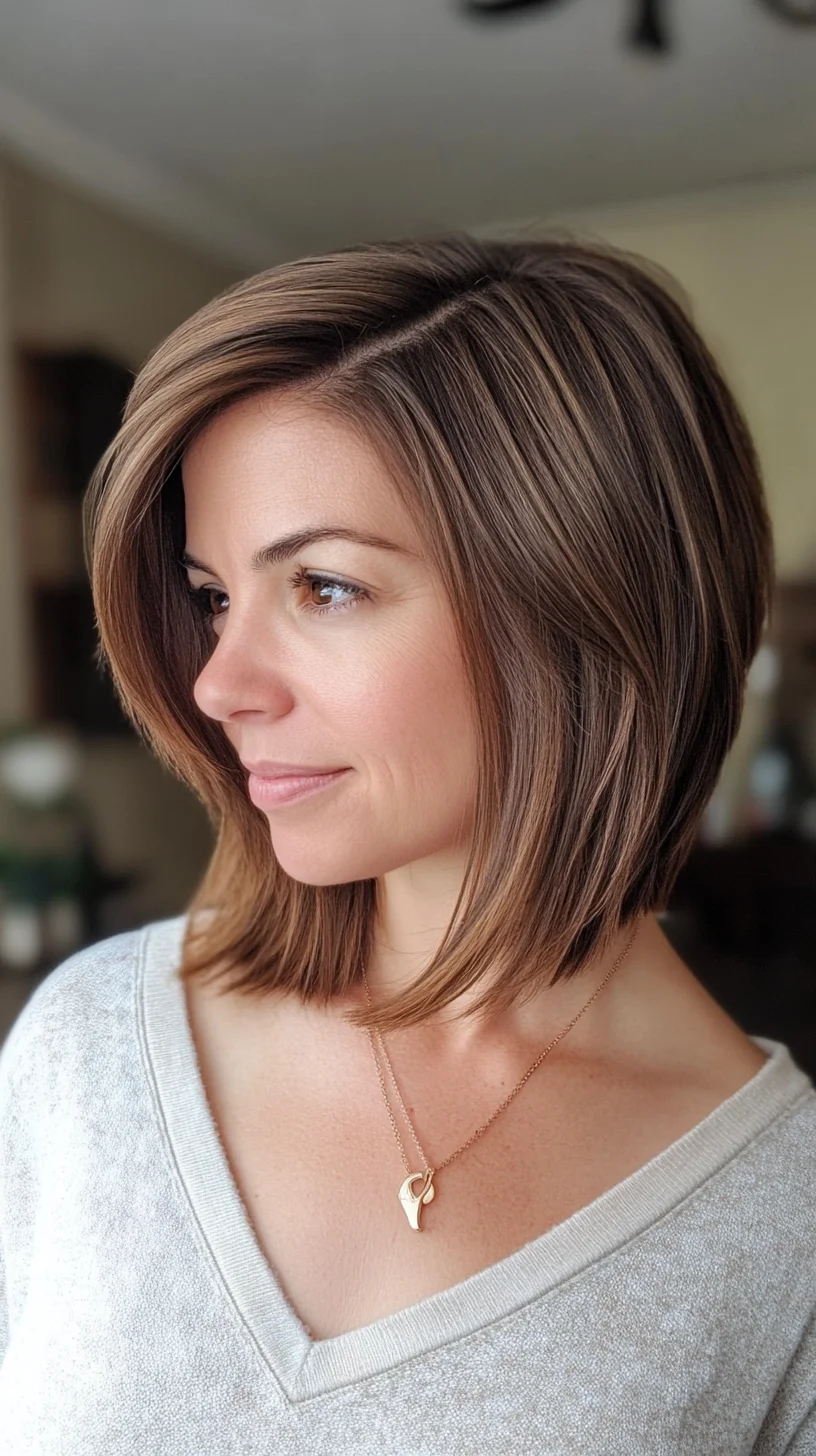 Effortlessly Chic: The Modern Straight Lob for a Timeless Look