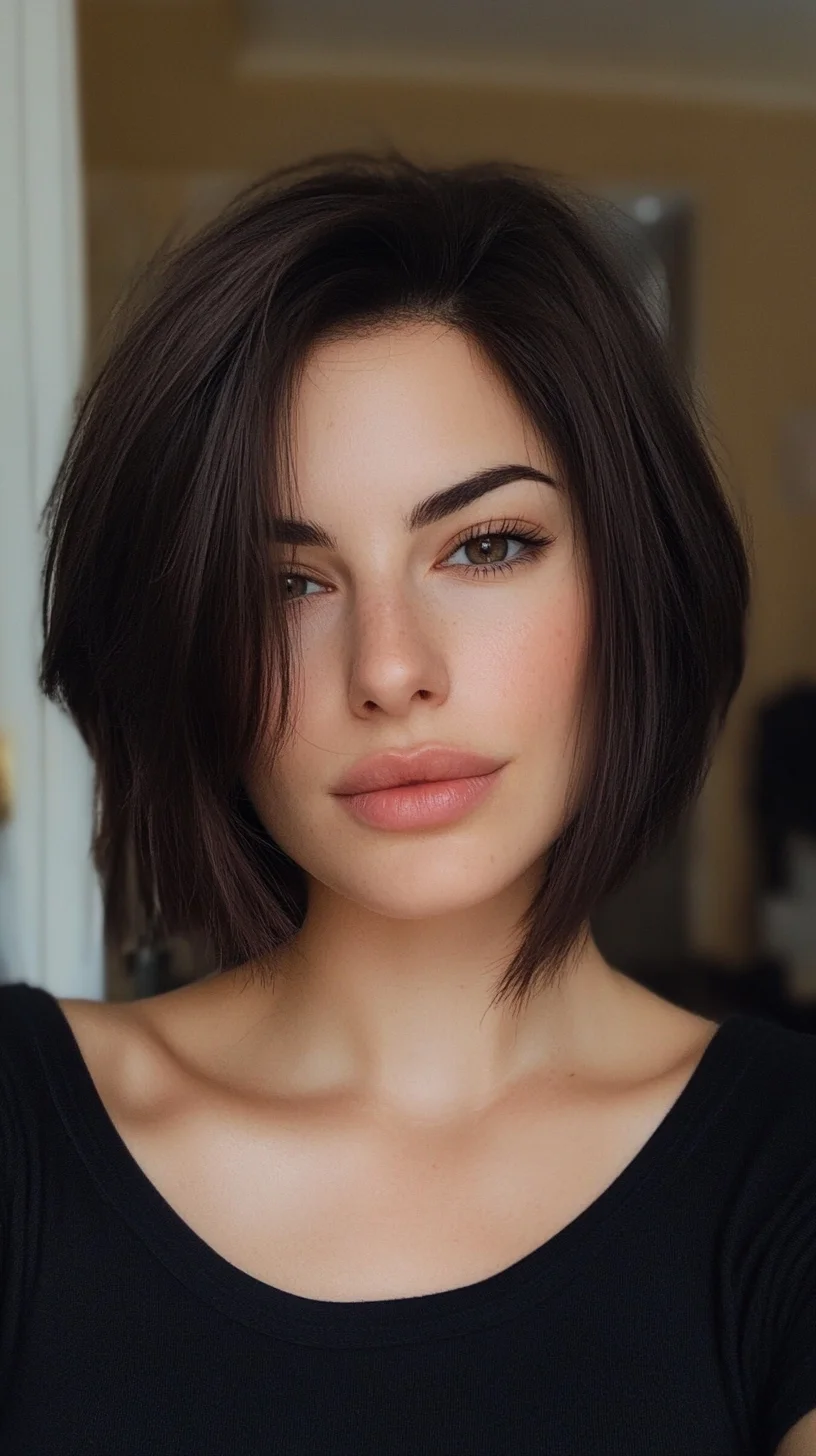 Effortlessly Chic: The Modern Textured Bob for a Fresh Look