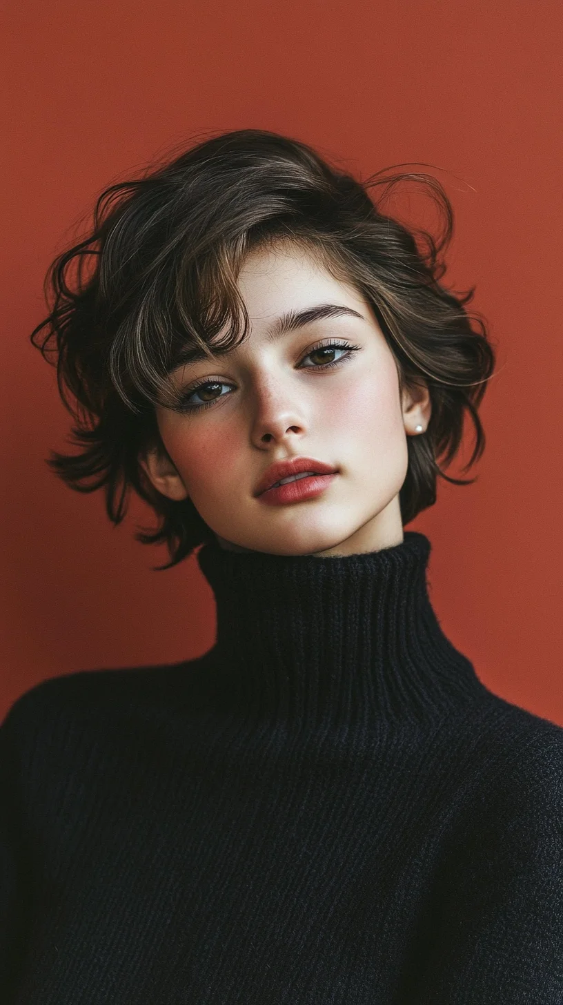 Effortlessly Chic: The Modern Textured Bob for a Fresh Look