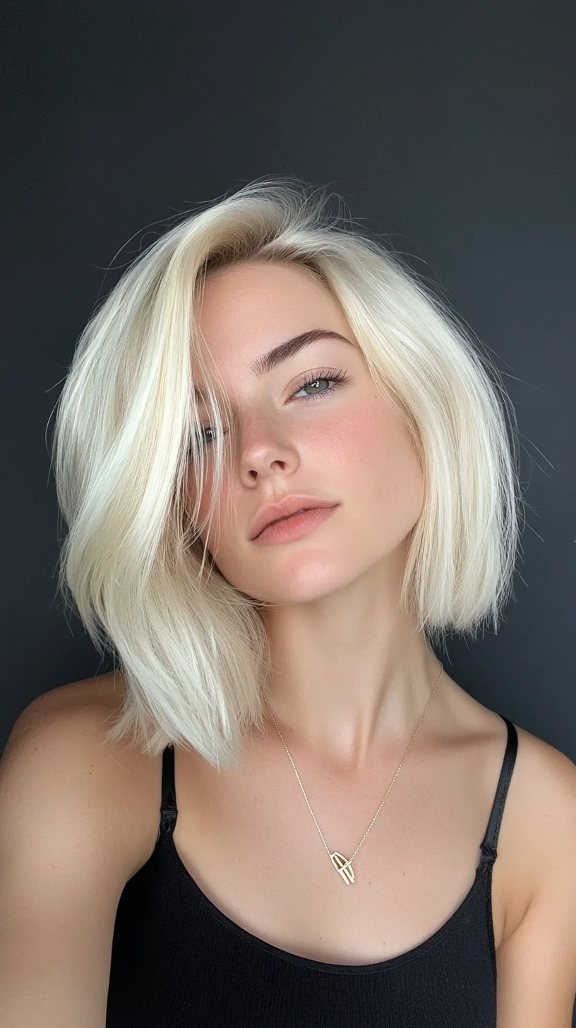 Effortlessly Chic: The Modern Textured Bob for a Stylish, Versatile Look