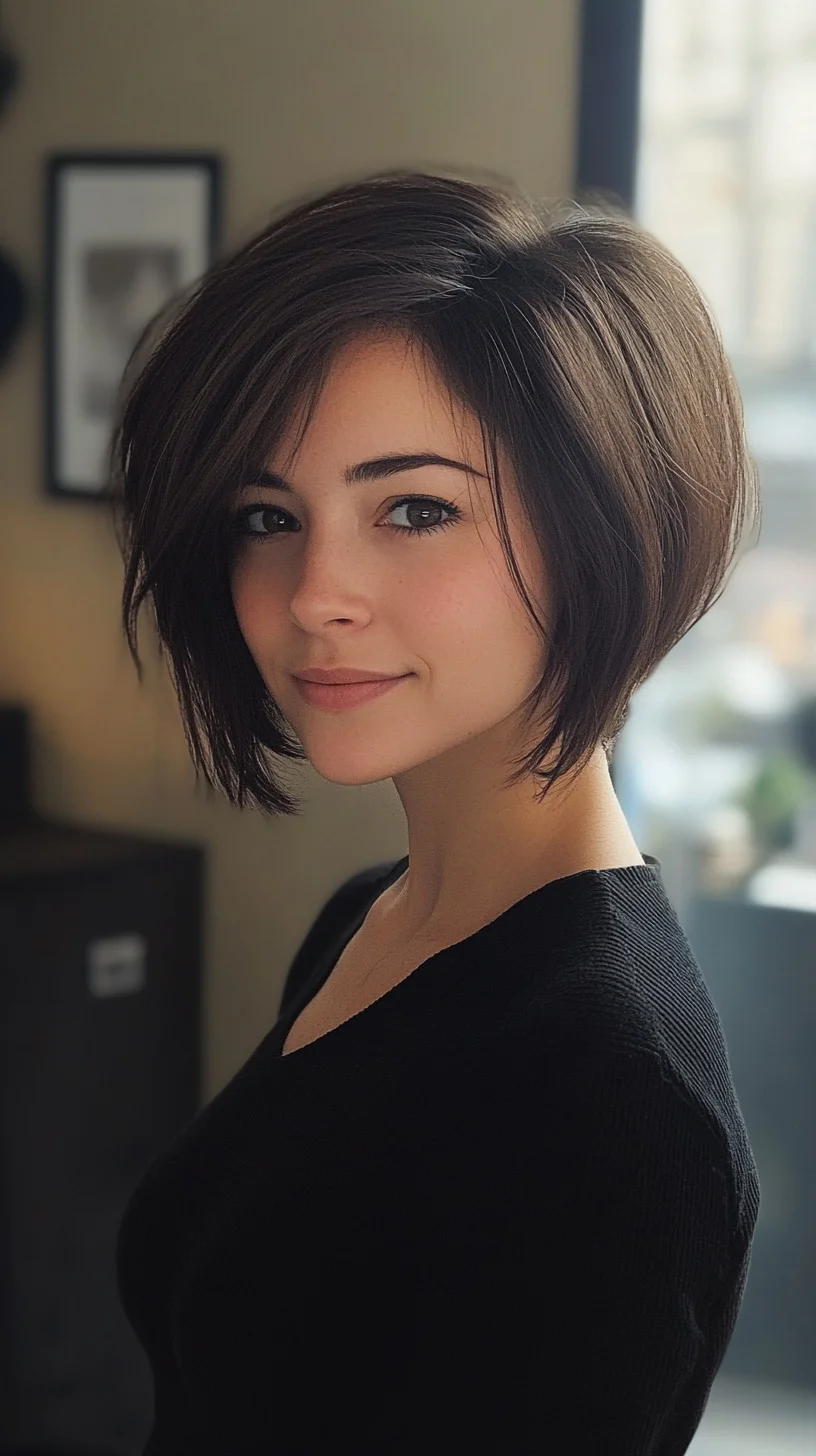 Effortlessly Chic: The Modern Textured Bob for All Face Shapes