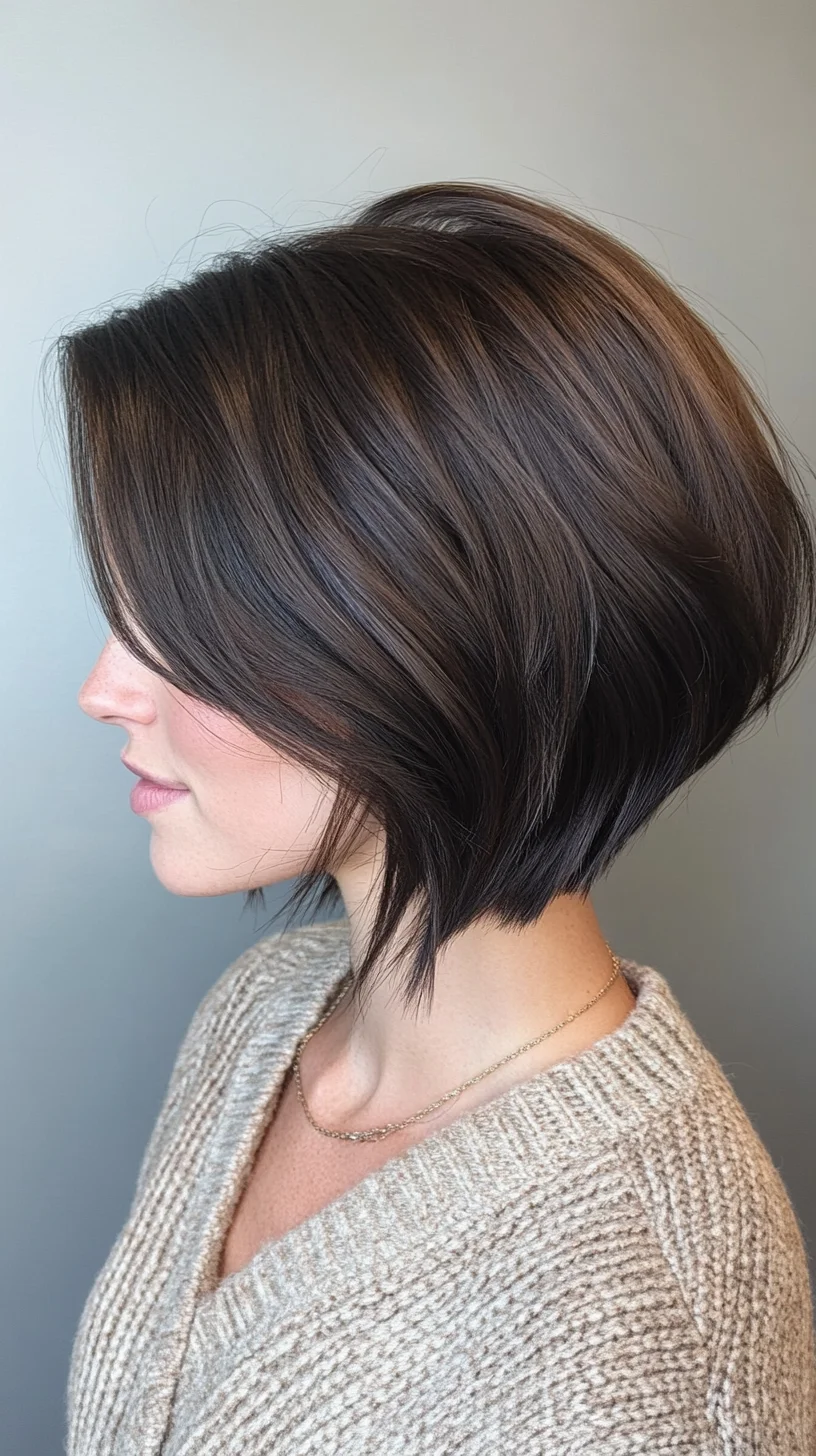 Effortlessly Chic: The Modern Textured Bob for Every Occasion