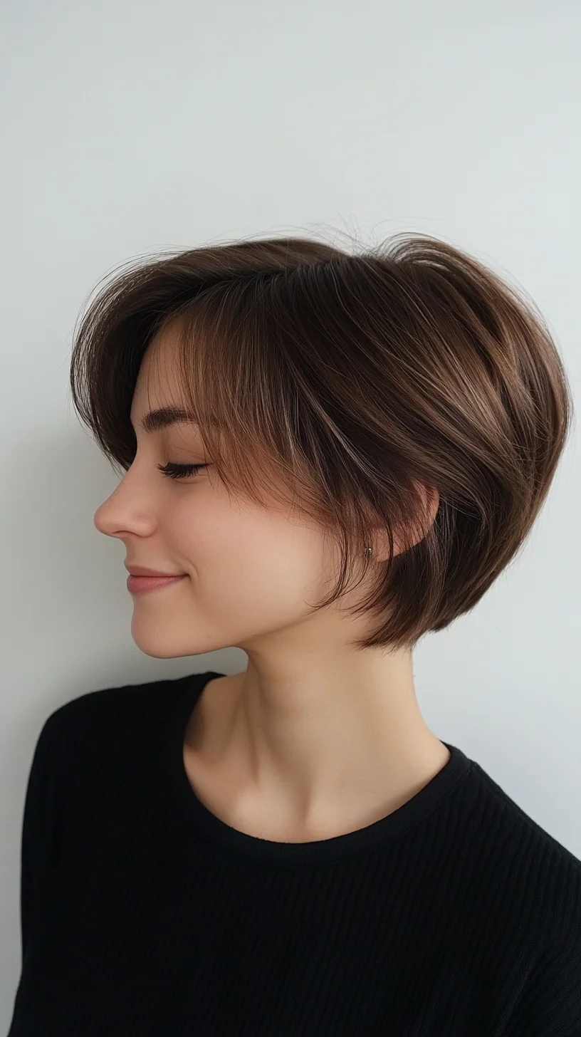 Effortlessly Chic: The Modern Textured Bob Haircut for a Fresh Look