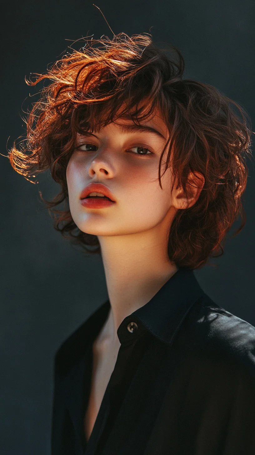 Effortlessly Chic: The Modern Textured Bob with Soft Waves