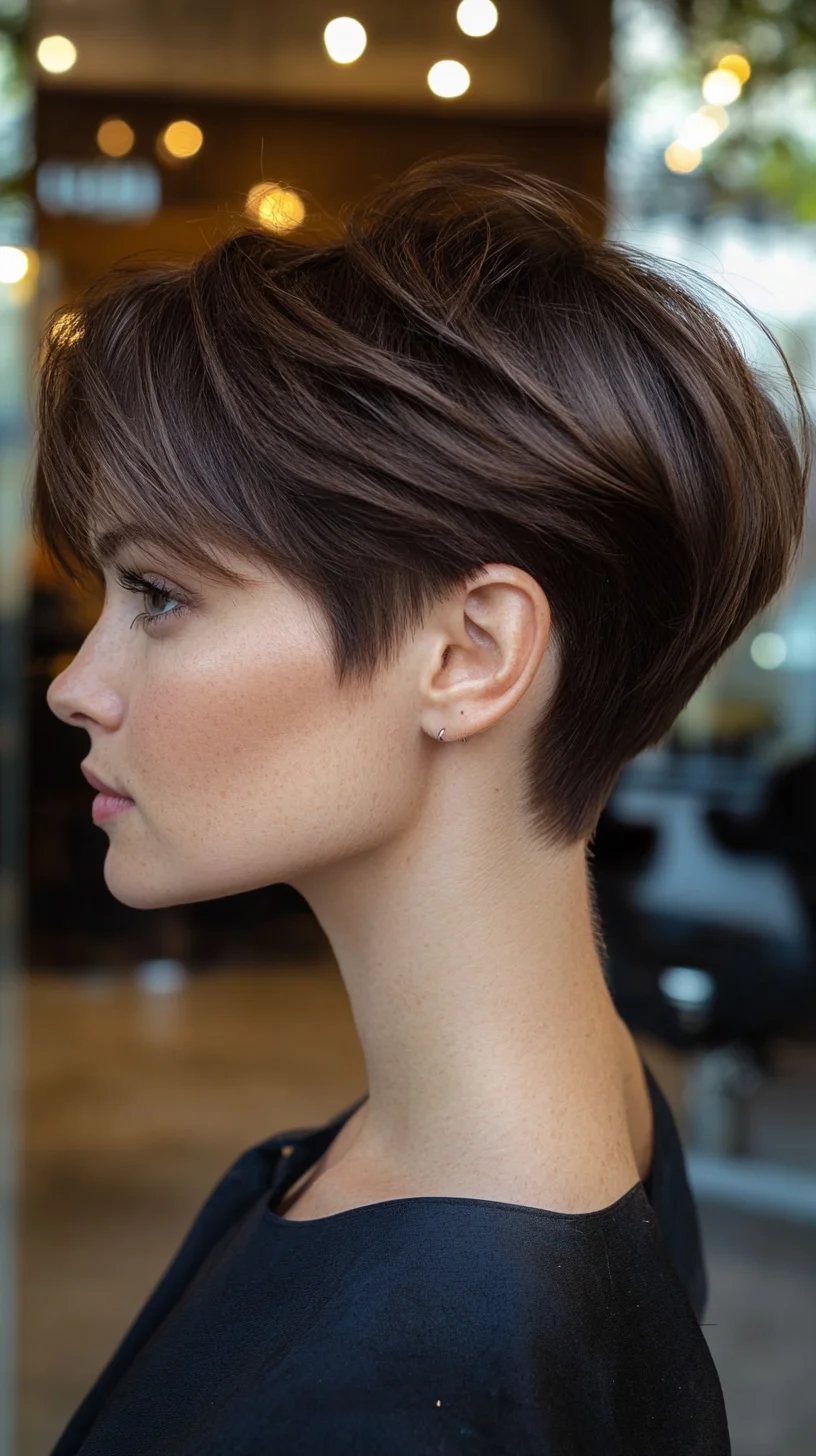 Effortlessly Chic: The Modern Textured Pixie Cut