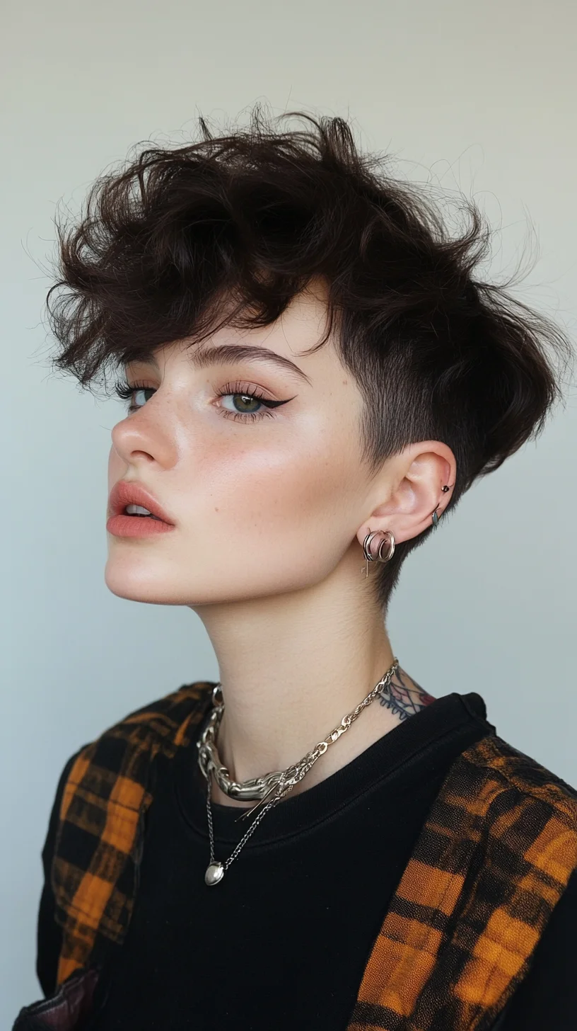 Effortlessly Chic: The Modern Textured Pixie Cut