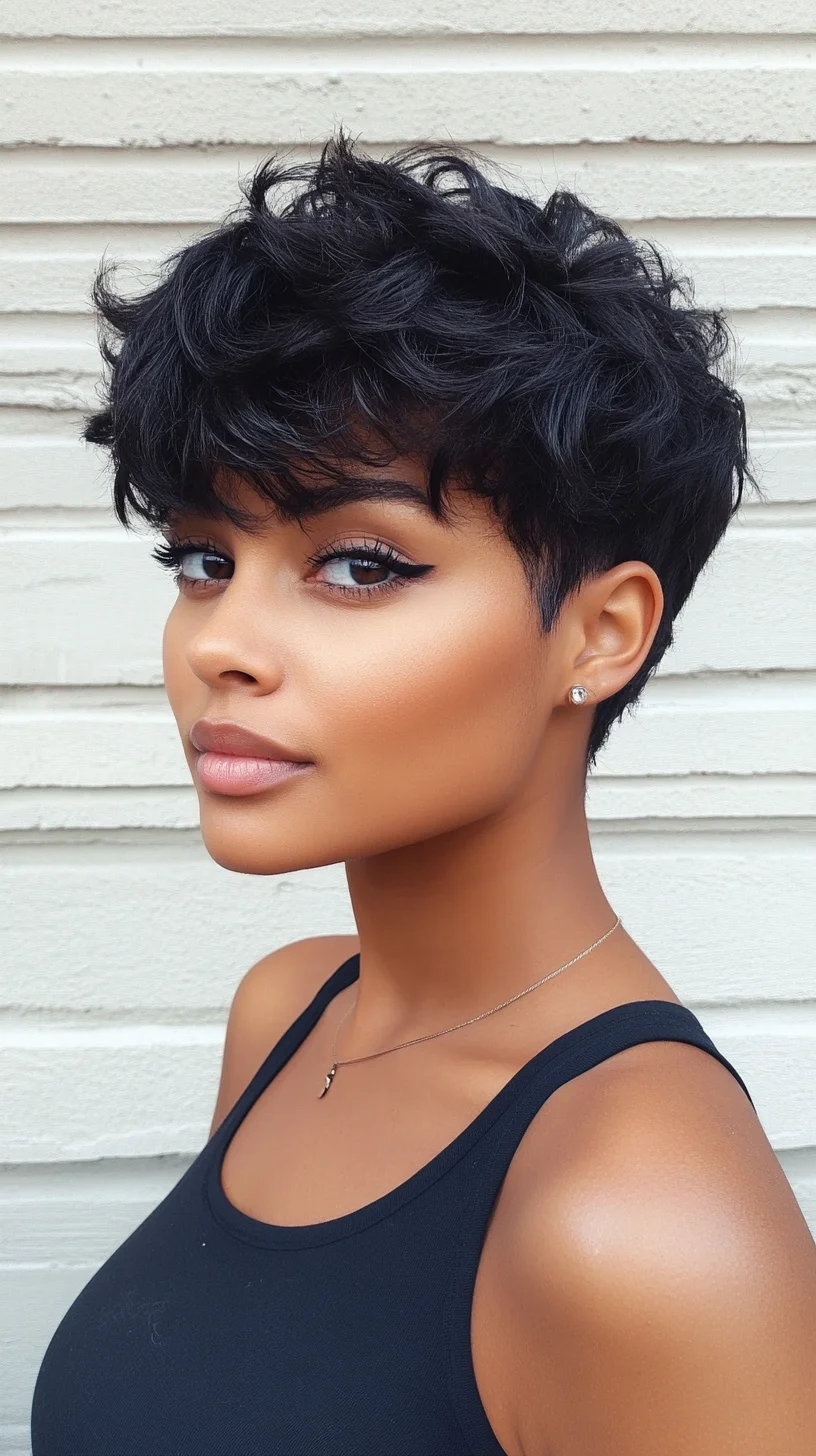 Effortlessly Chic: The Modern Textured Pixie Cut for Bold Confidence