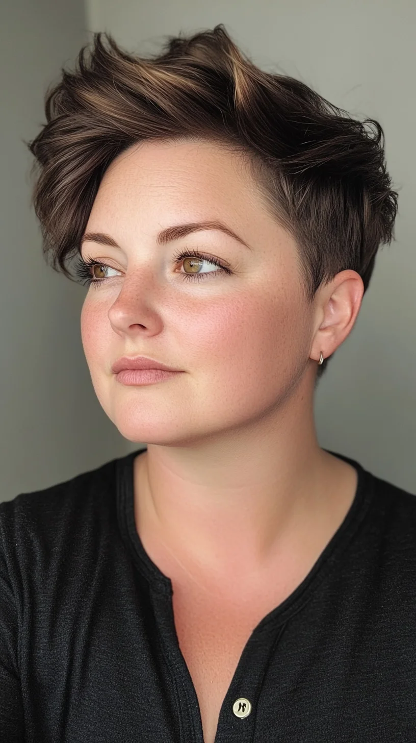 Effortlessly Chic: The Modern Textured Pixie Cut for Bold Styles