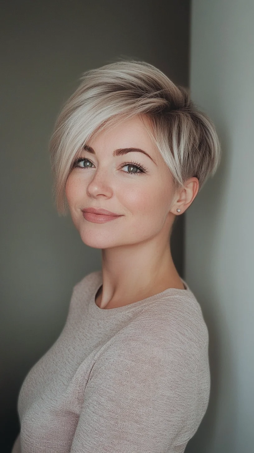 Effortlessly Chic: The Modern Textured Pixie Cut for Every Occasion