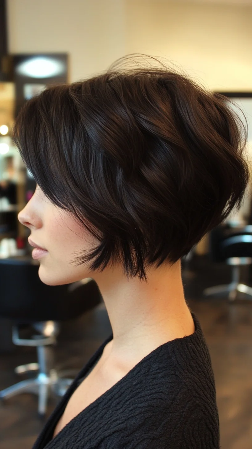 Effortlessly Chic: The Modern Wavy Bob for Stylish Elegance