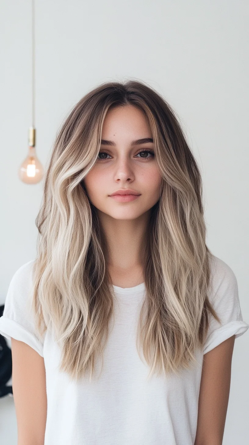 Effortlessly Chic: The Perfect Long Beachy Waves Look