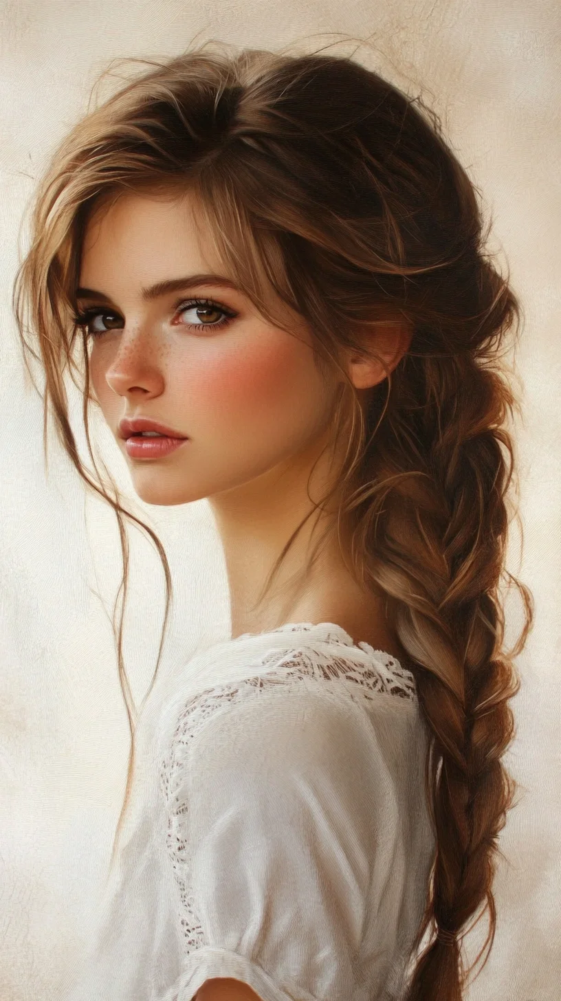 Effortlessly Chic: The Perfect Messy Braid for Any Occasion