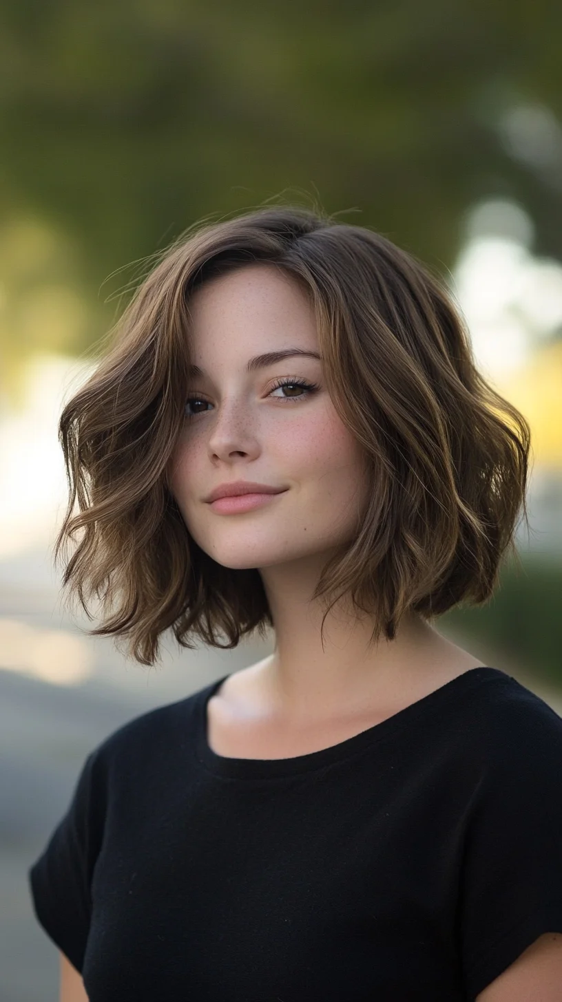 Effortlessly Chic: The Perfect Textured Bob for Every Occasion