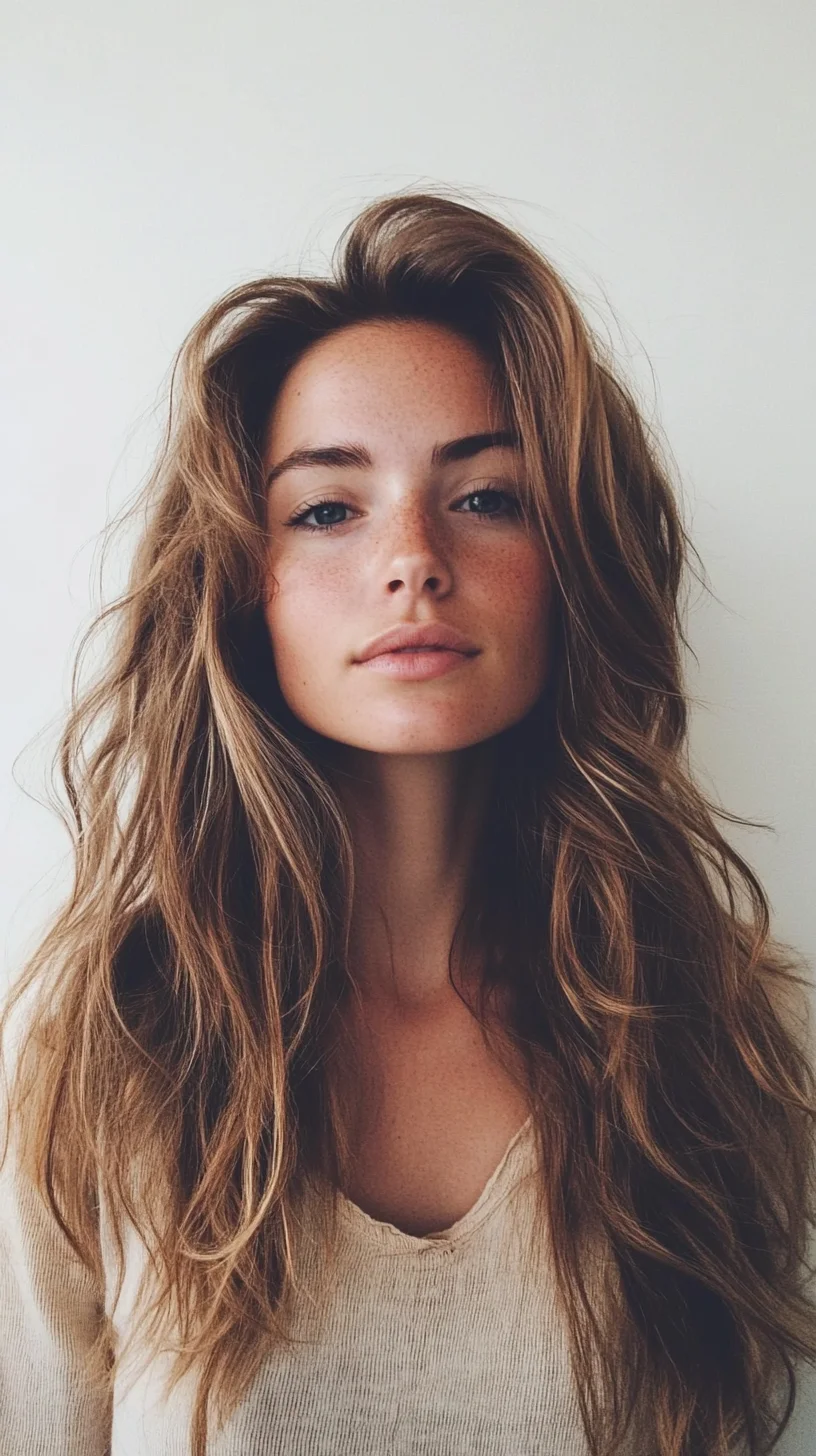 Effortlessly Chic: The Perfect Tousled Beach Waves