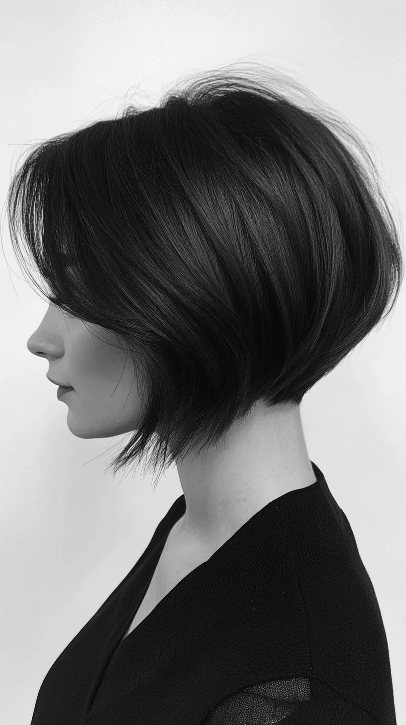 Effortlessly Chic: The Perfectly Layered Bob for Modern Elegance