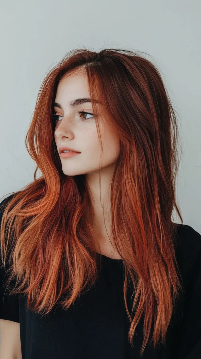 Effortlessly Chic: The Radiant Warm Red Lob