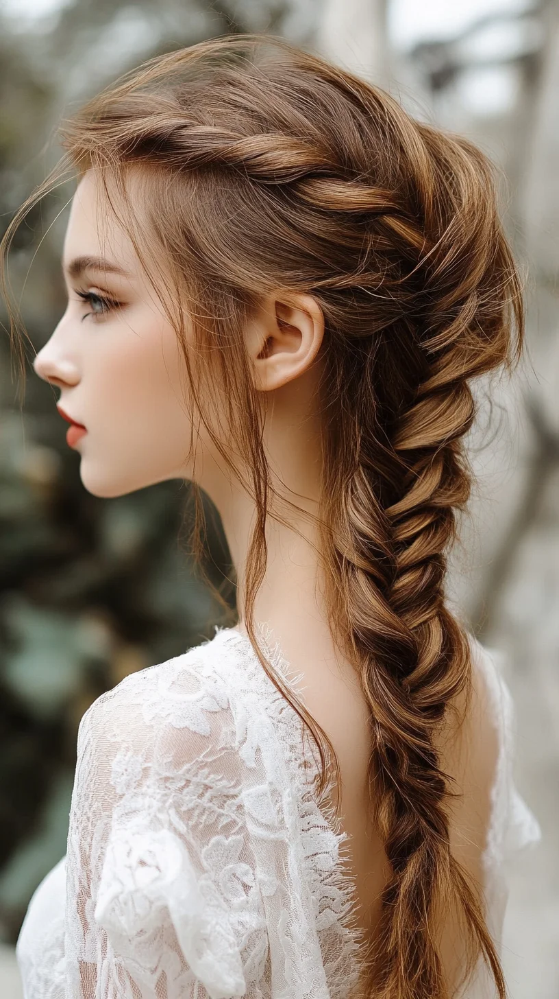 Effortlessly Chic: The Romantic Side Braid That Turns Heads