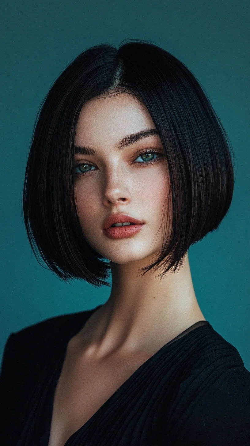 Effortlessly Chic: The Sleek, Modern Bob for a Timeless Look