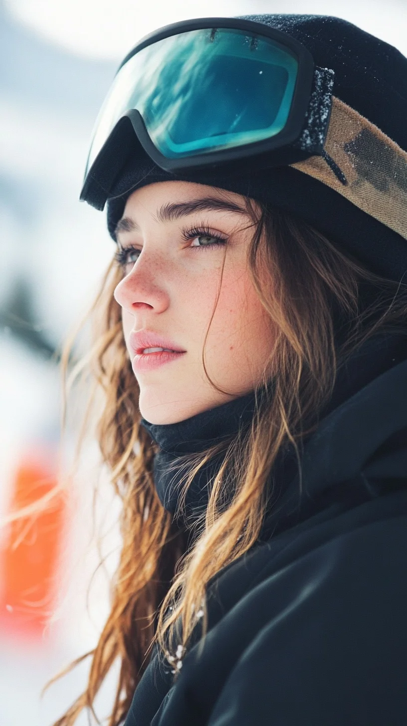 Effortlessly Chic: The Snowy Waves Hairstyle