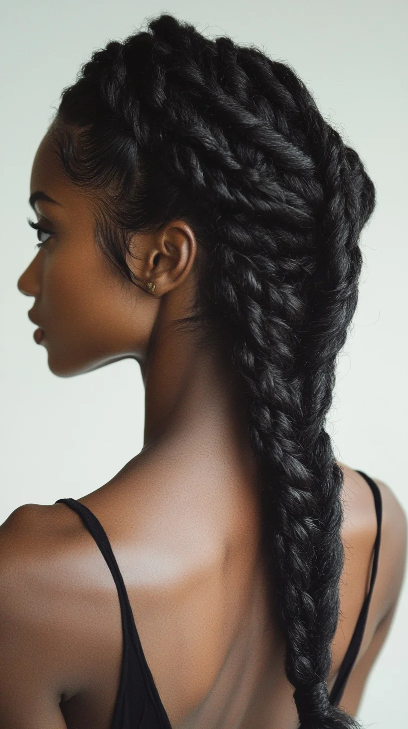 Effortlessly Chic: The Stunning Braided Ponytail for a Modern Look