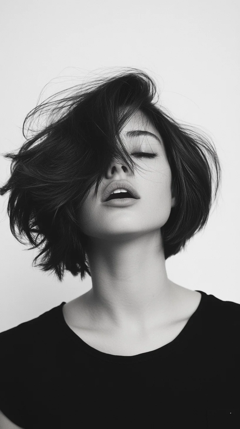 Effortlessly Chic: The Textured Bob for a Modern Edge