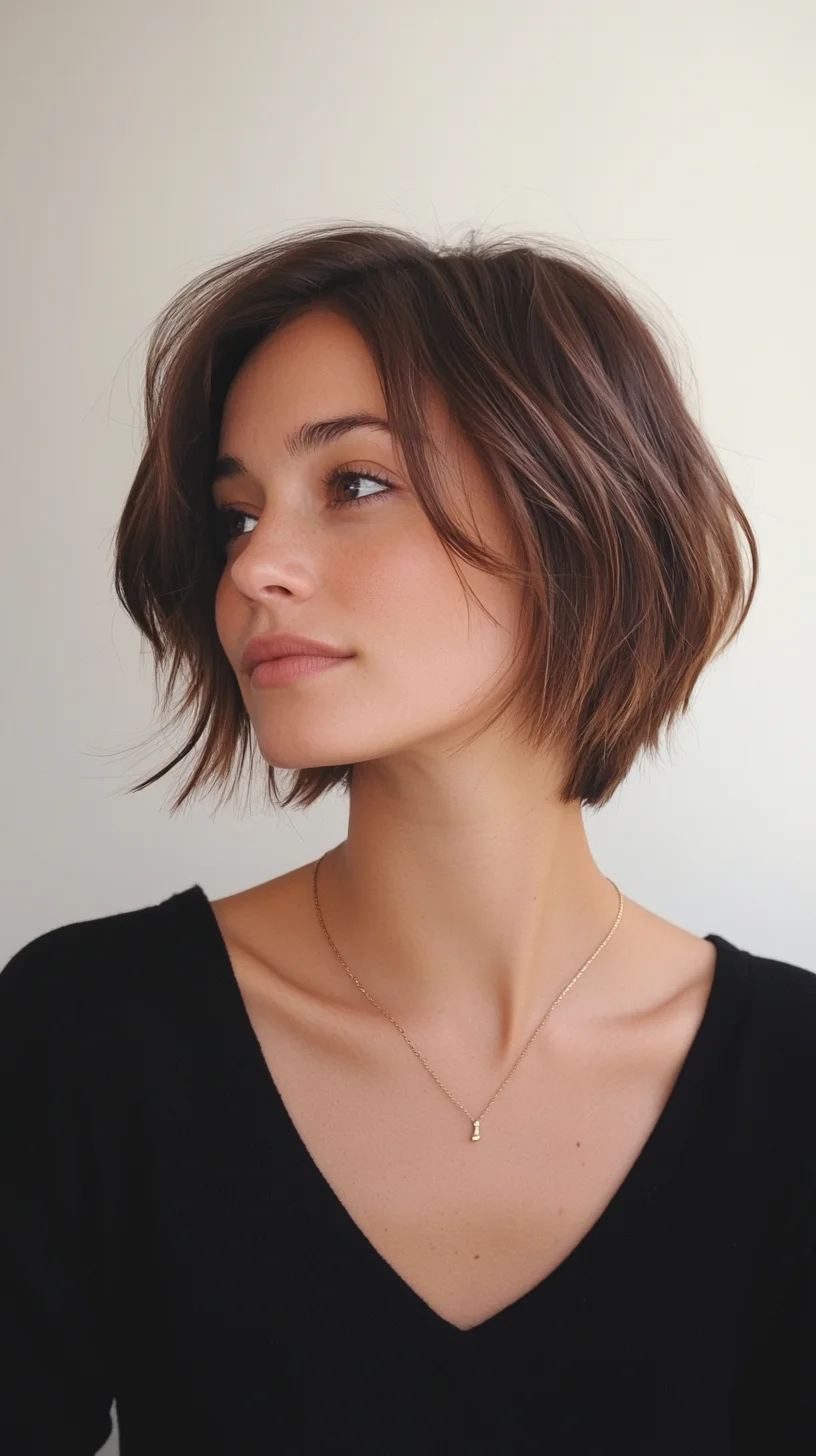 Effortlessly Chic: The Textured Bob for Every Occasion