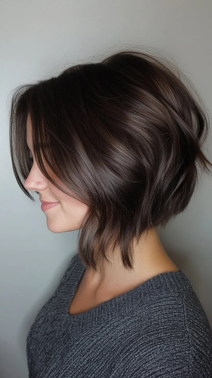 Effortlessly Chic: The Textured Lob for a Modern, Versatile Look