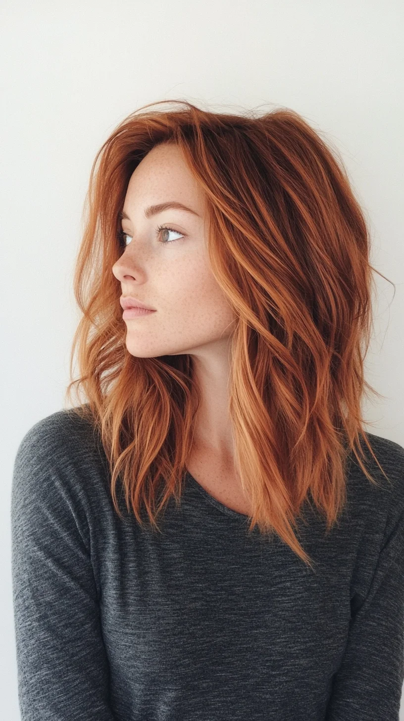 Effortlessly Chic: The Textured Lob for an Alluring Look