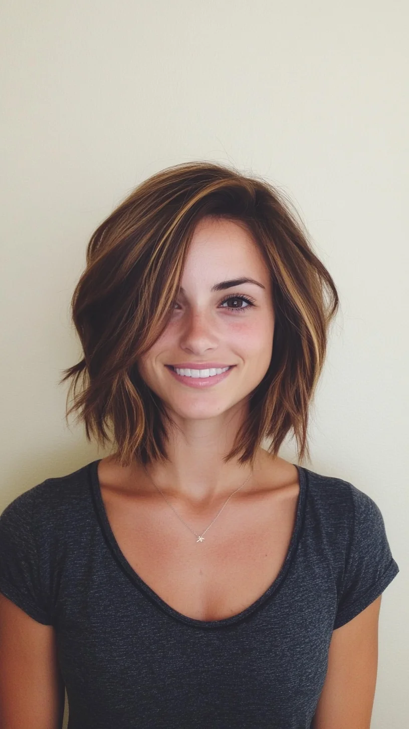 Effortlessly Chic: The Textured Lob for Every Occasion