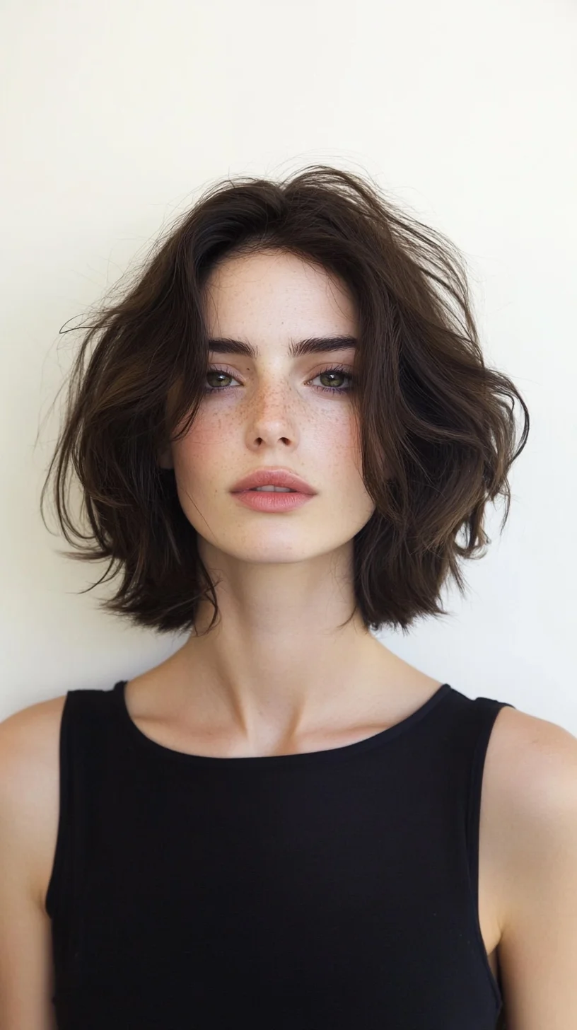 Effortlessly Chic: The Textured Lob That Slays