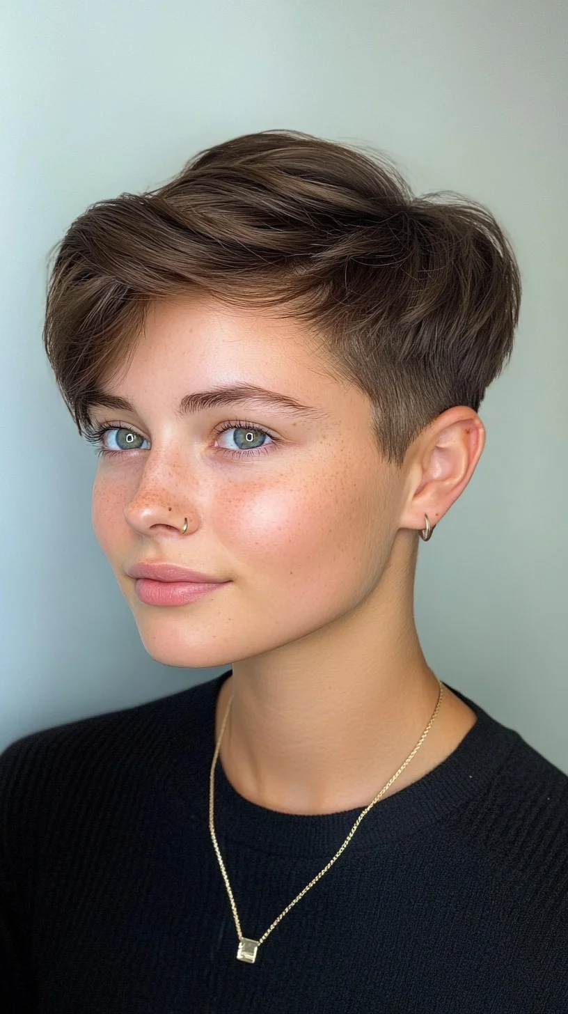 Effortlessly Chic: The Textured Pixie Cut for a Fresh, Modern Look