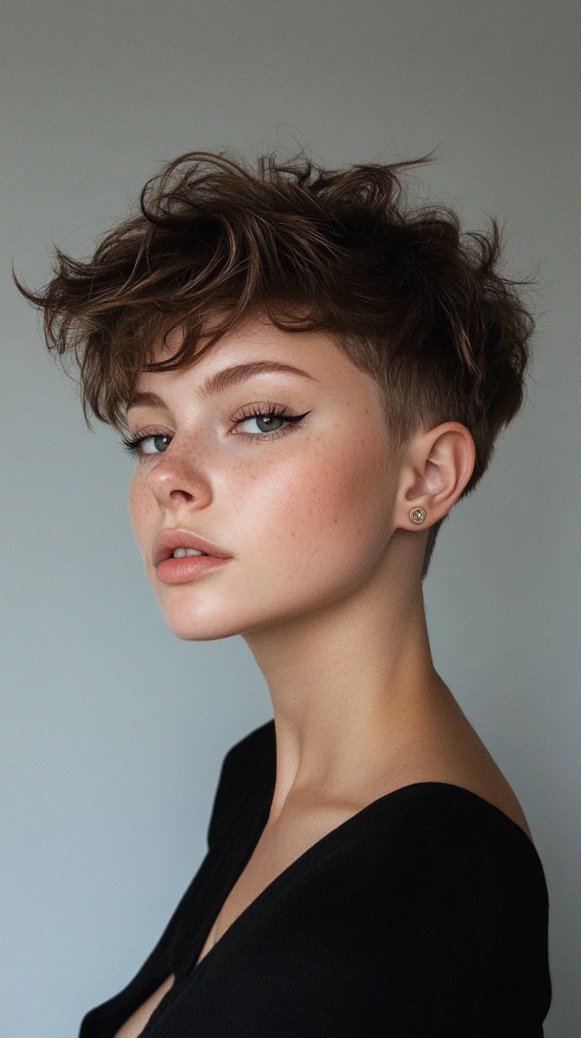 Effortlessly Chic: The Textured Pixie Cut for a Modern Look