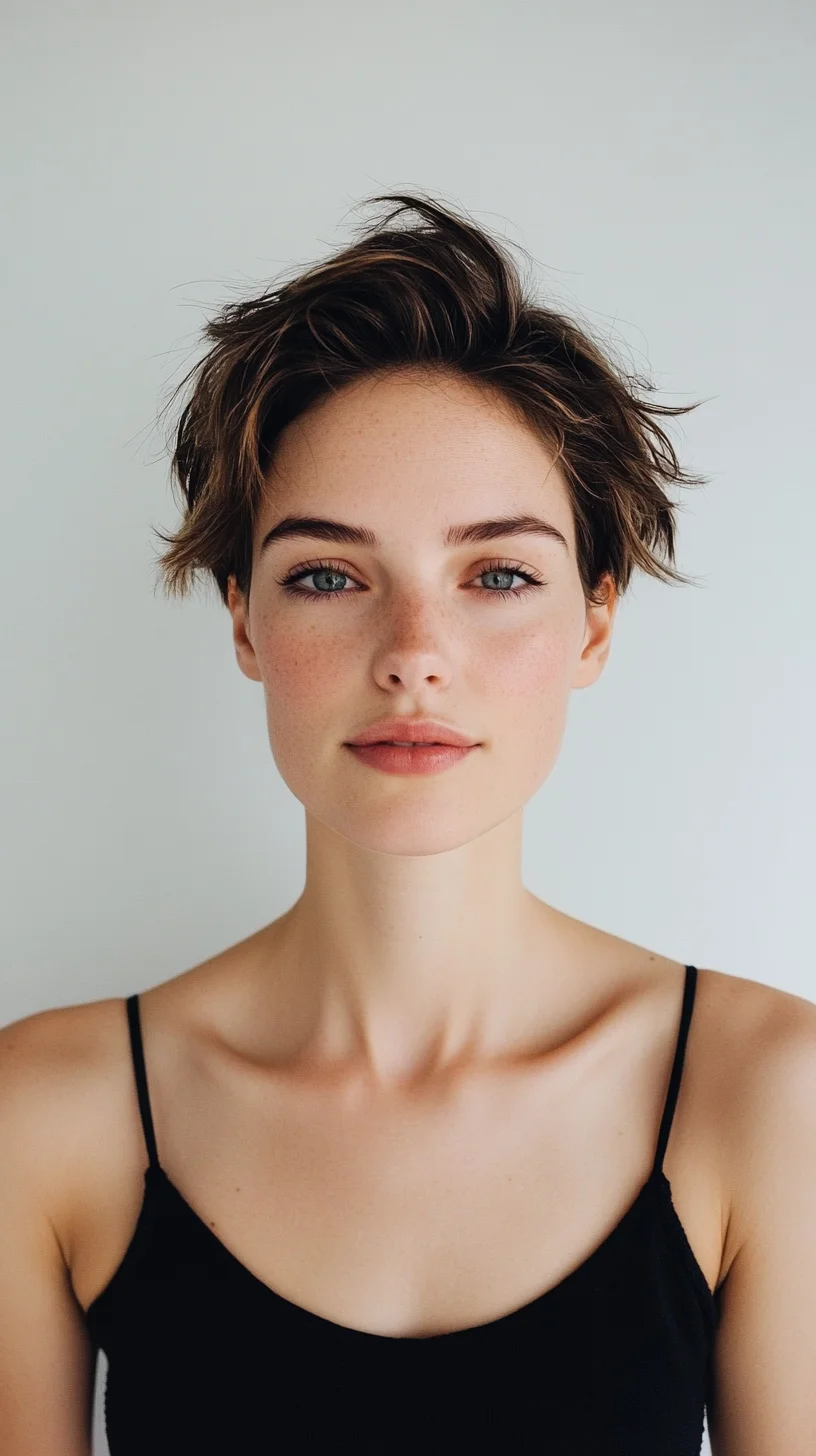 Effortlessly Chic: The Textured Pixie Cut for Every Occasion