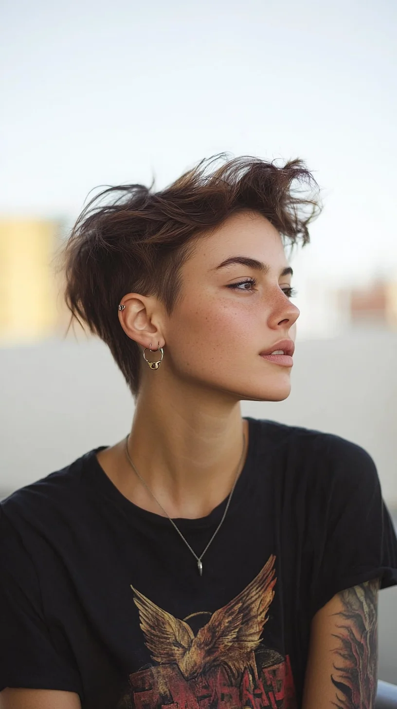 Effortlessly Chic: The Textured Pixie Cut for Modern Trendsetters