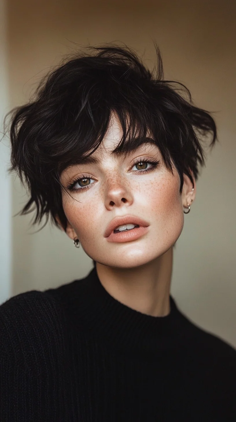 Effortlessly Chic: The Textured Pixie Cut for Modern Elegance