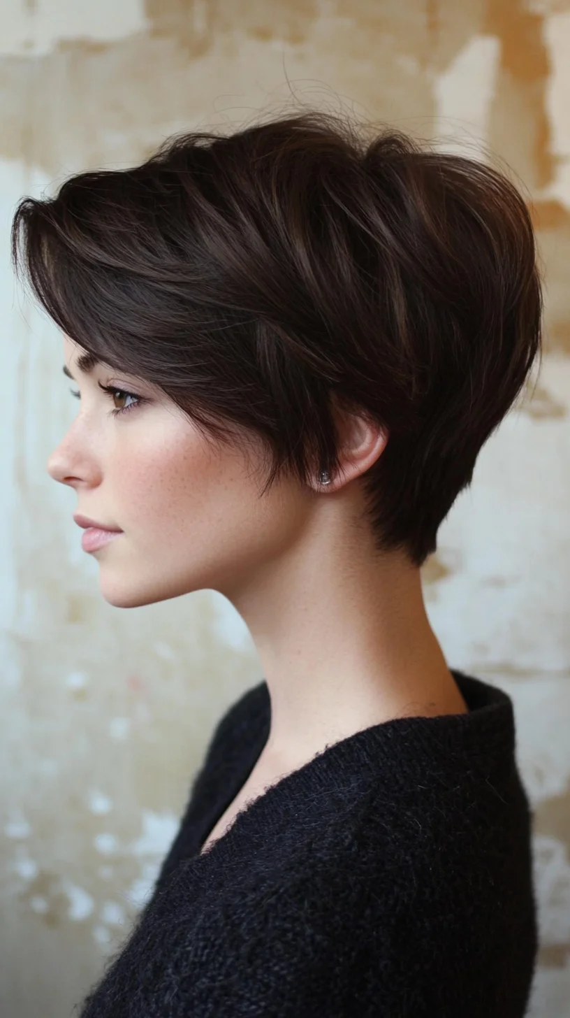 Effortlessly Chic: The Textured Pixie Cut for Modern Elegance