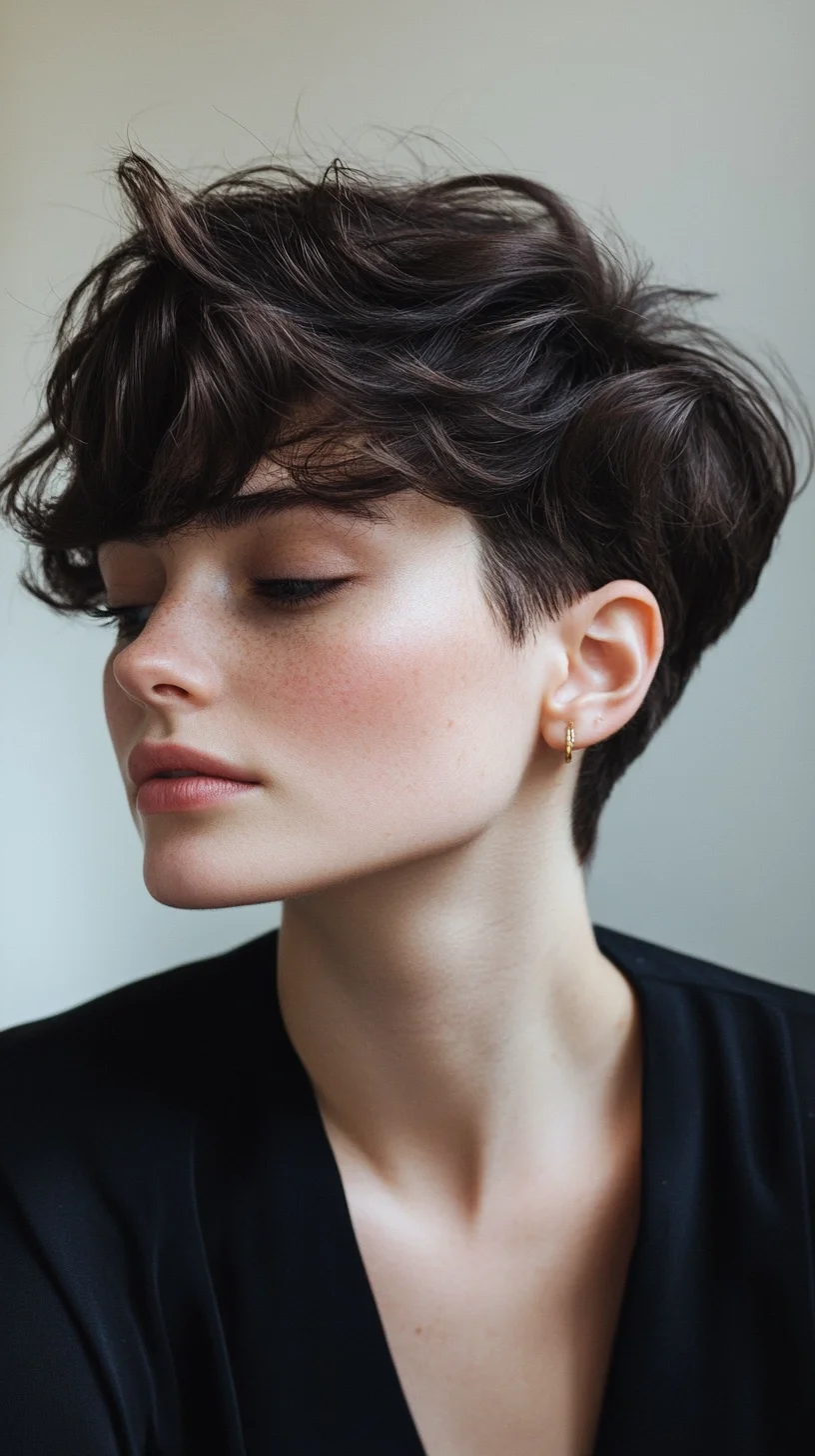 Effortlessly Chic: The Textured Pixie Cut for Modern Style