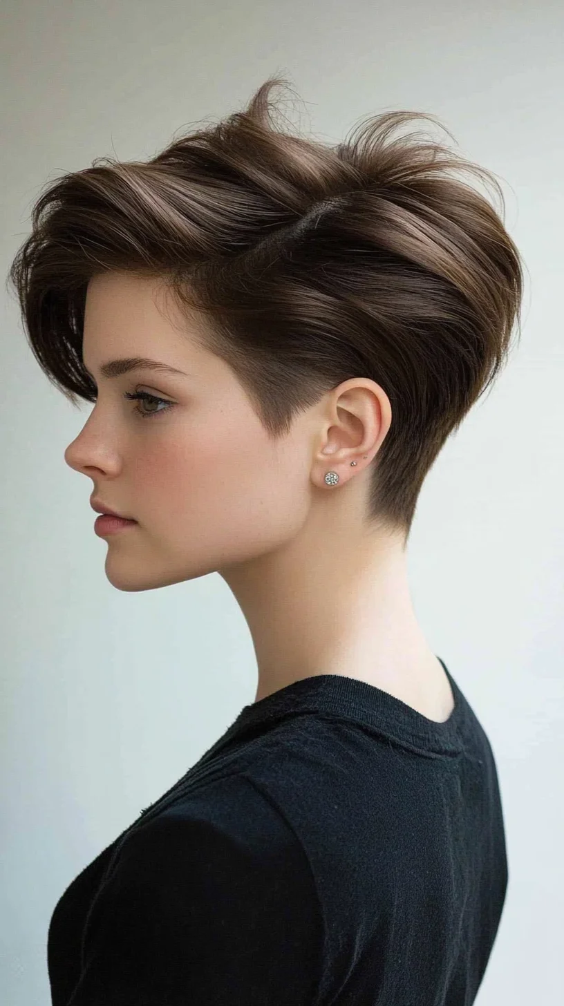 Effortlessly Chic: The Textured Pixie Cut Perfect for Modern Elegance