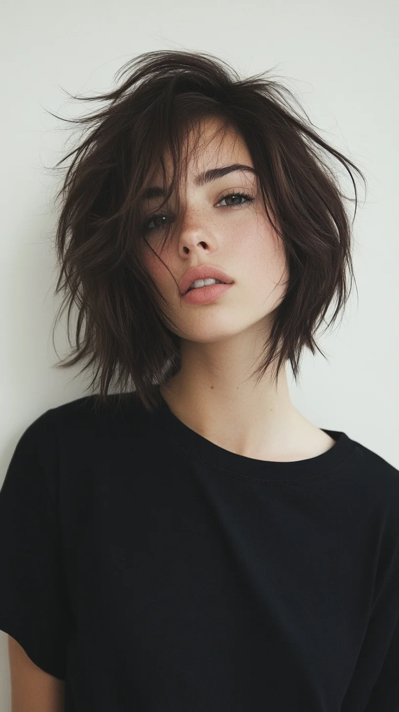 Effortlessly Chic: The Tousled Bob That Transforms Any Look