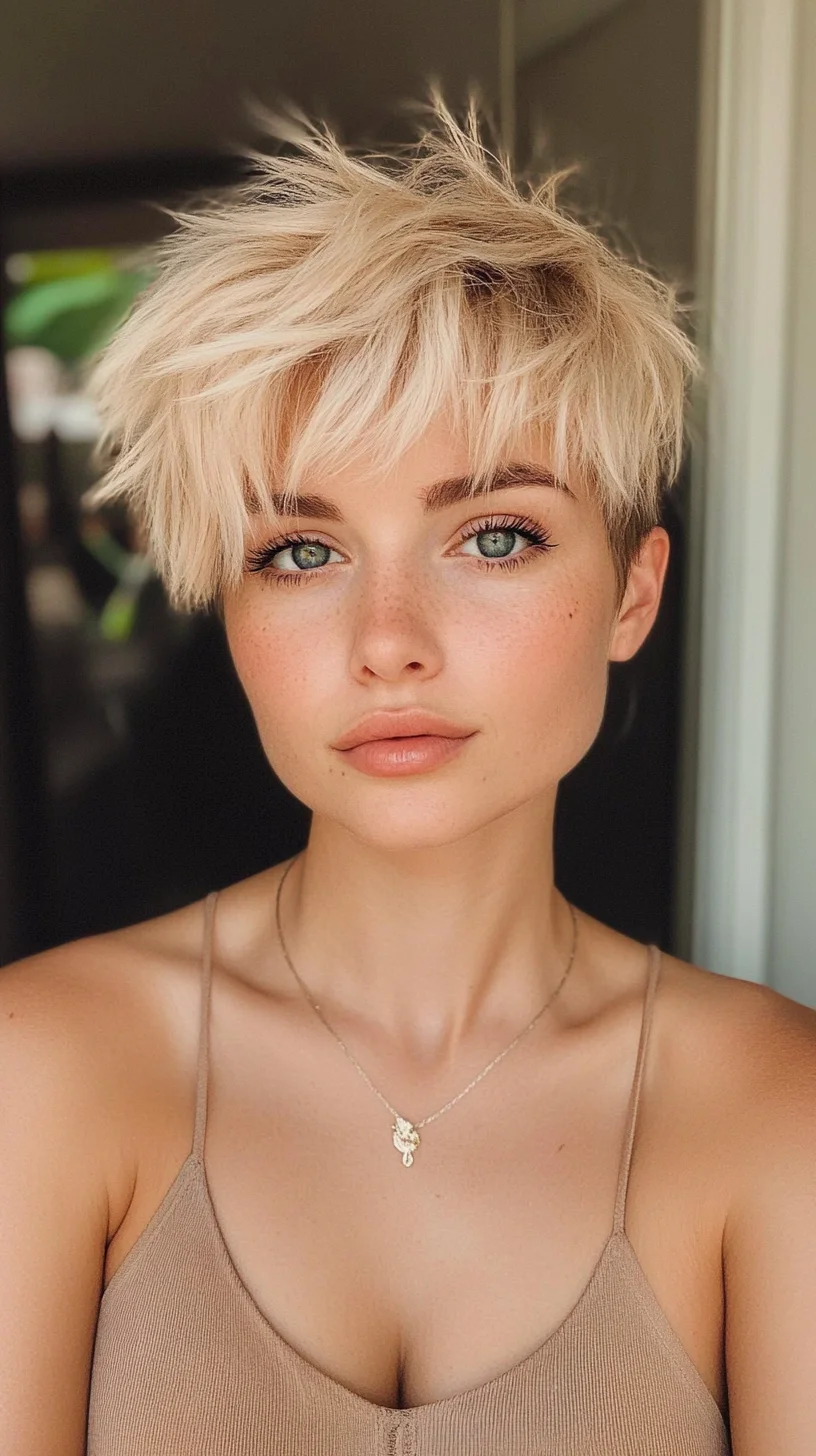 Effortlessly Chic: The tousled, textured pixie cut for a bold, fresh look