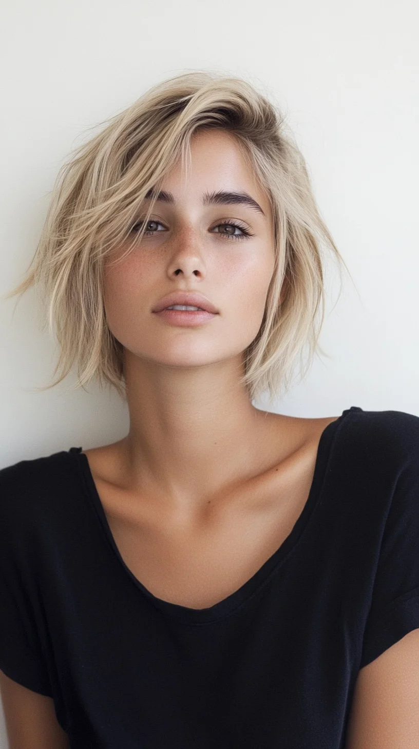 Effortlessly Chic: The Versatile Blunt Bob for a Modern Edge