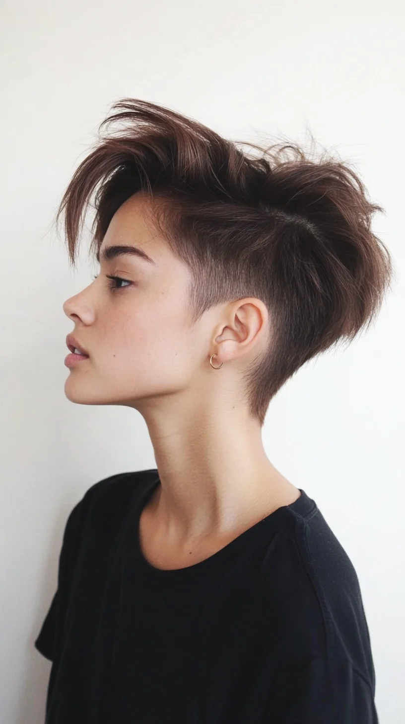 Effortlessly Chic Undercut with Textured Volume