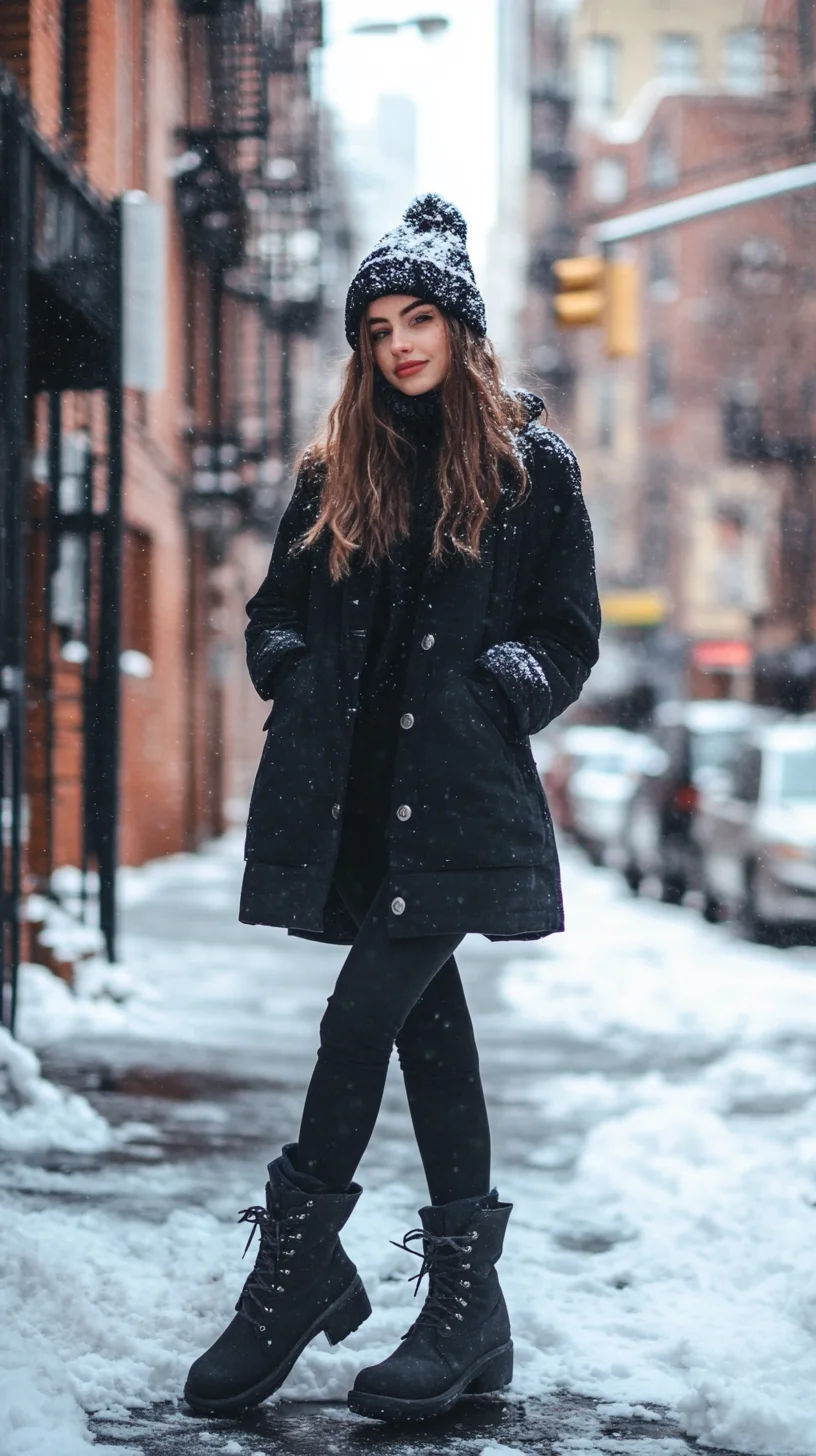 Effortlessly Chic Winter Layering: Stay Warm and Stylish in the Snow