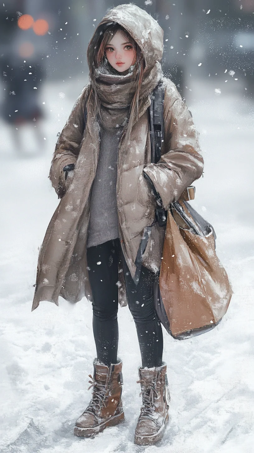 Effortlessly Chic Winter Layers: Stay Warm and Stylish in the Snow